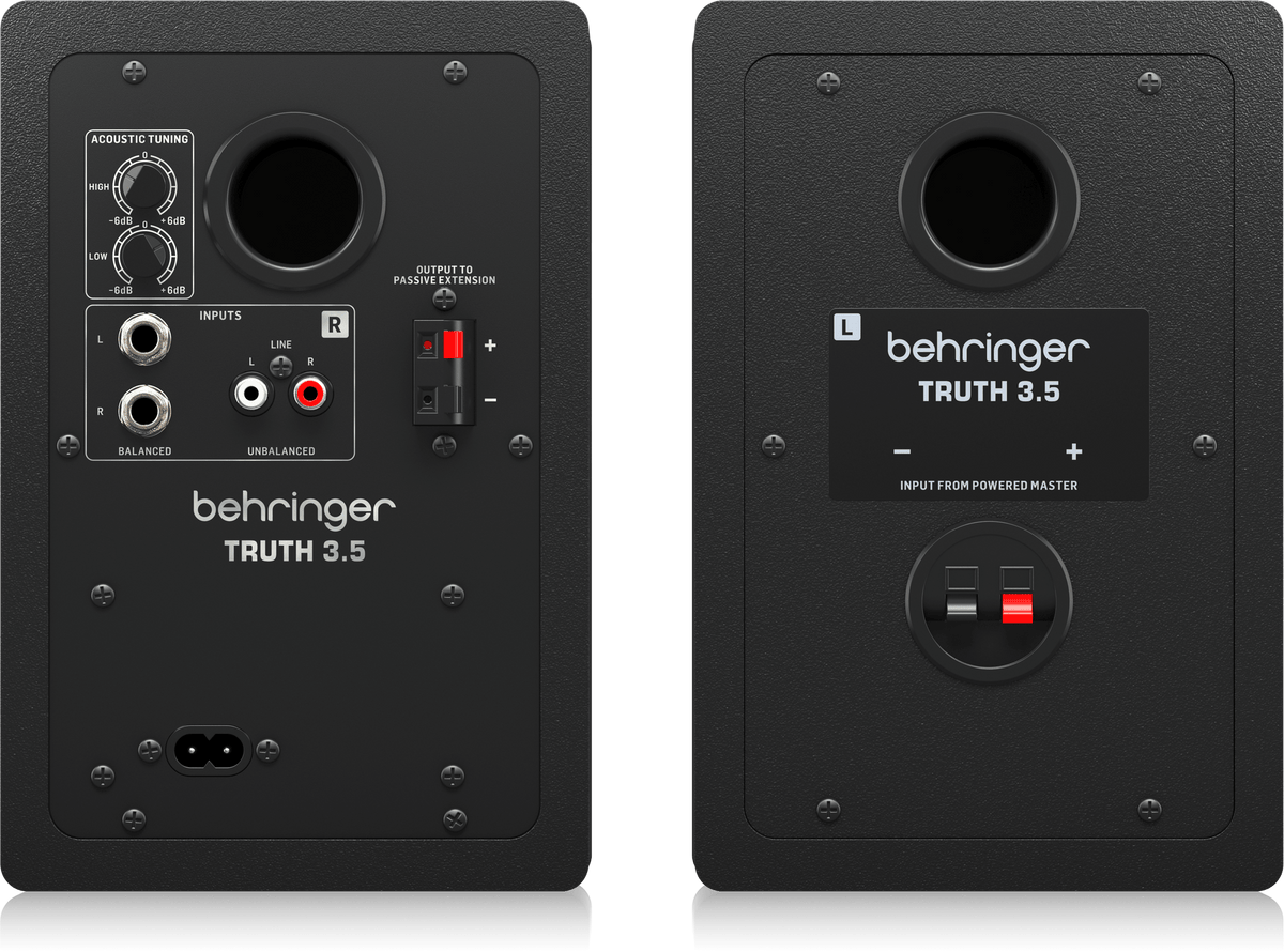 Behringer Truth 3.5 Audiophile 3.5" Studio Monitors with Advanced Waveguide Technology