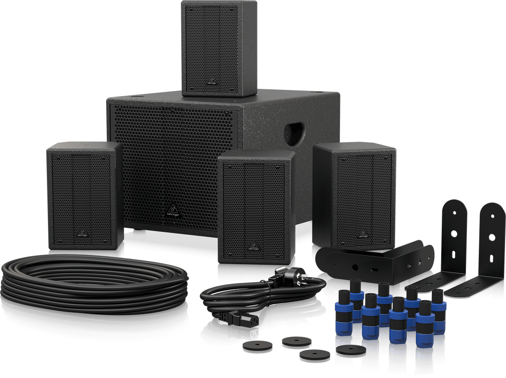 Behringer SAT 1004 Bundle Complete PUB Installation Speaker Bundle with 4" Passive PA Speaker