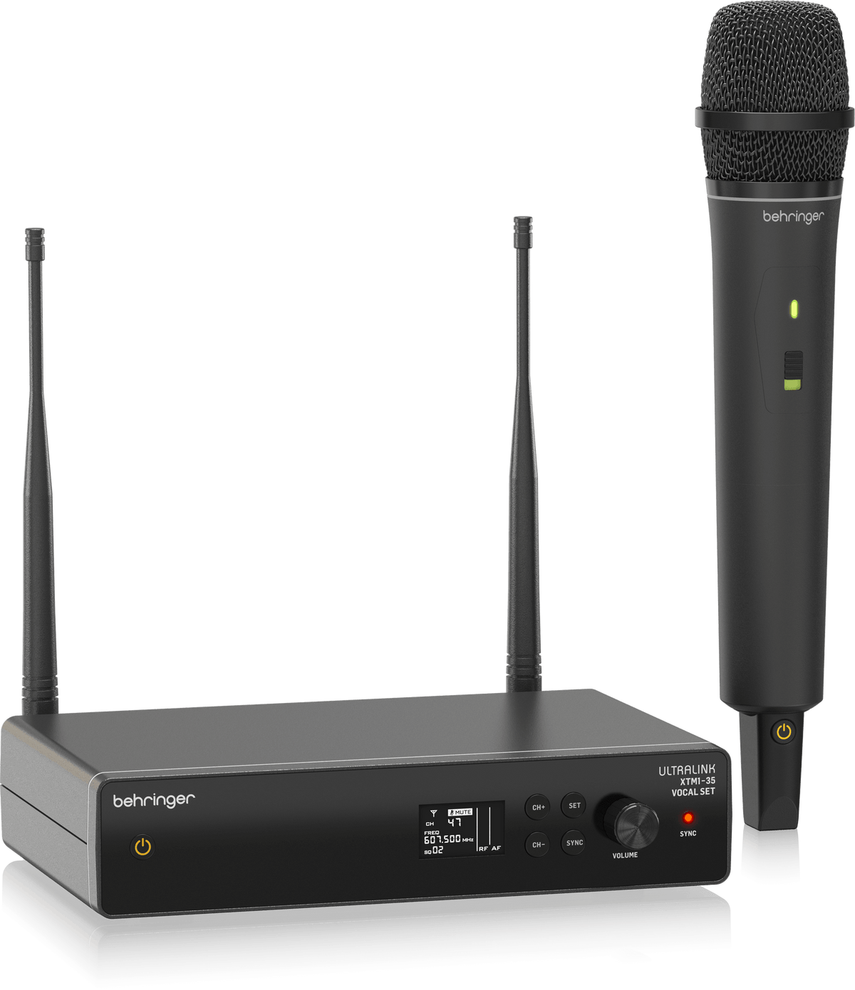 Behringer XTM1-35 VOCAL SET UHF Wireless System with Handheld Microphone and Single-Channel Receiver