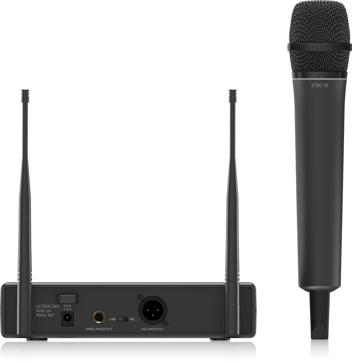 Behringer XTM1-35 VOCAL SET UHF Wireless System with Handheld Microphone and Single-Channel Receiver