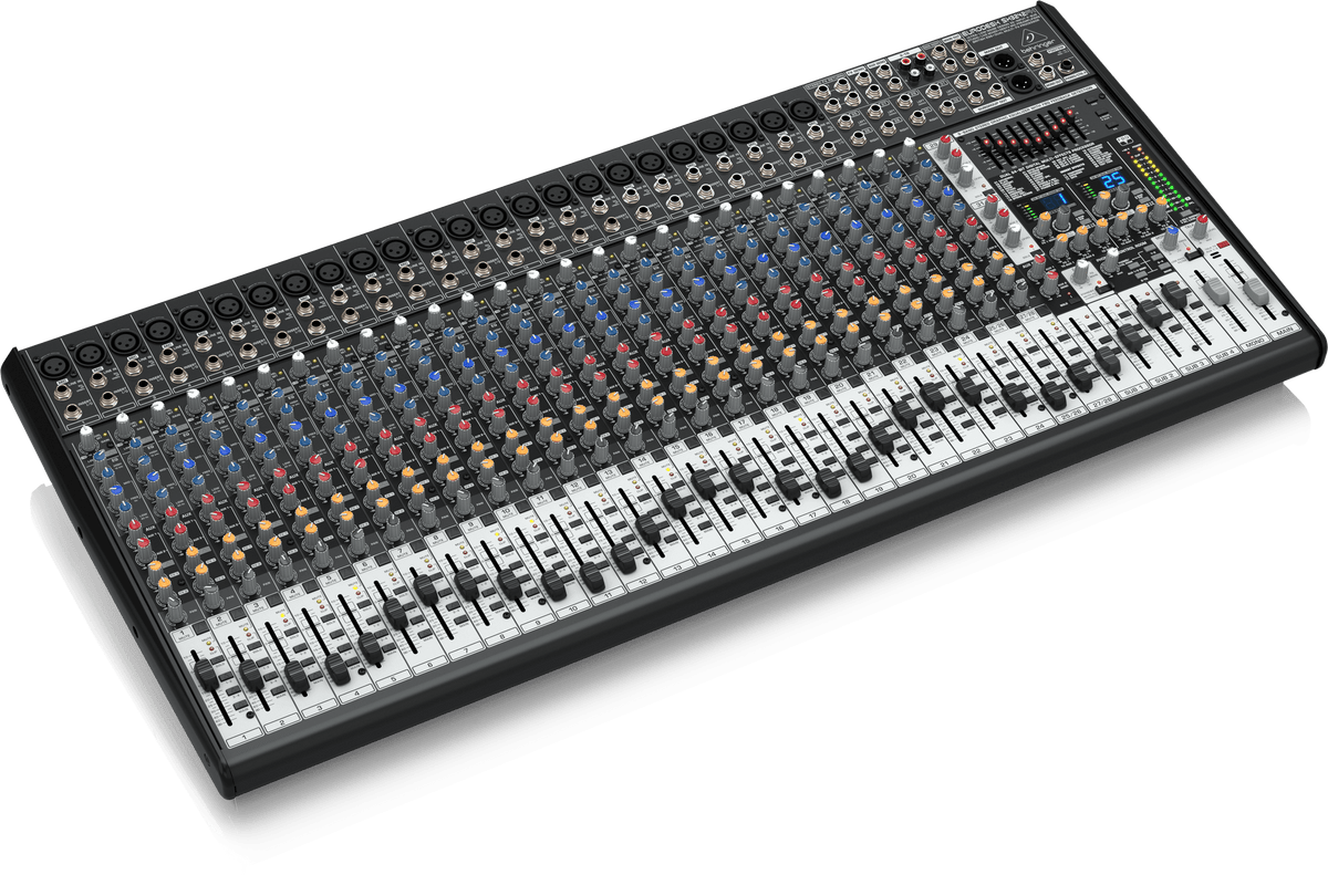 Behringer Eurodesk SX3242FX Ultra-Low Noise Design 32-Input 4-Bus Studio/Live Mixer with XENYX Mic Preamplifiers