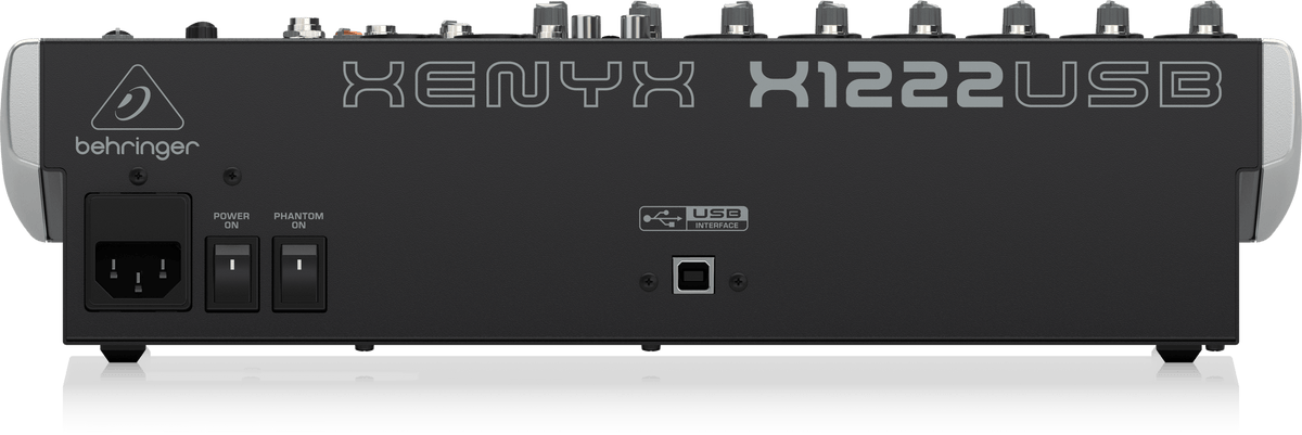 Behringer Xenyx X1222USB Premium 16-Input 2/2-Bus Mixer with XENYX Mic Preamps and Compressors