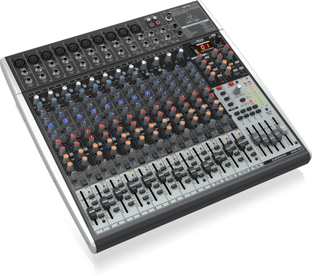Behringer Xenyx X2442USB Premium 24-Input 4/2-Bus Mixer with XENYX Mic Preamps and Compressors