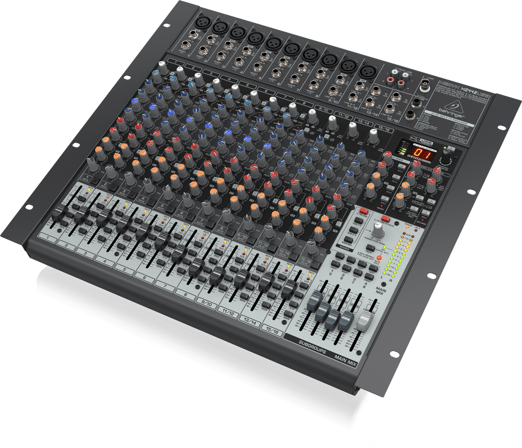 Behringer Xenyx X2442USB Premium 24-Input 4/2-Bus Mixer with XENYX Mic Preamps and Compressors