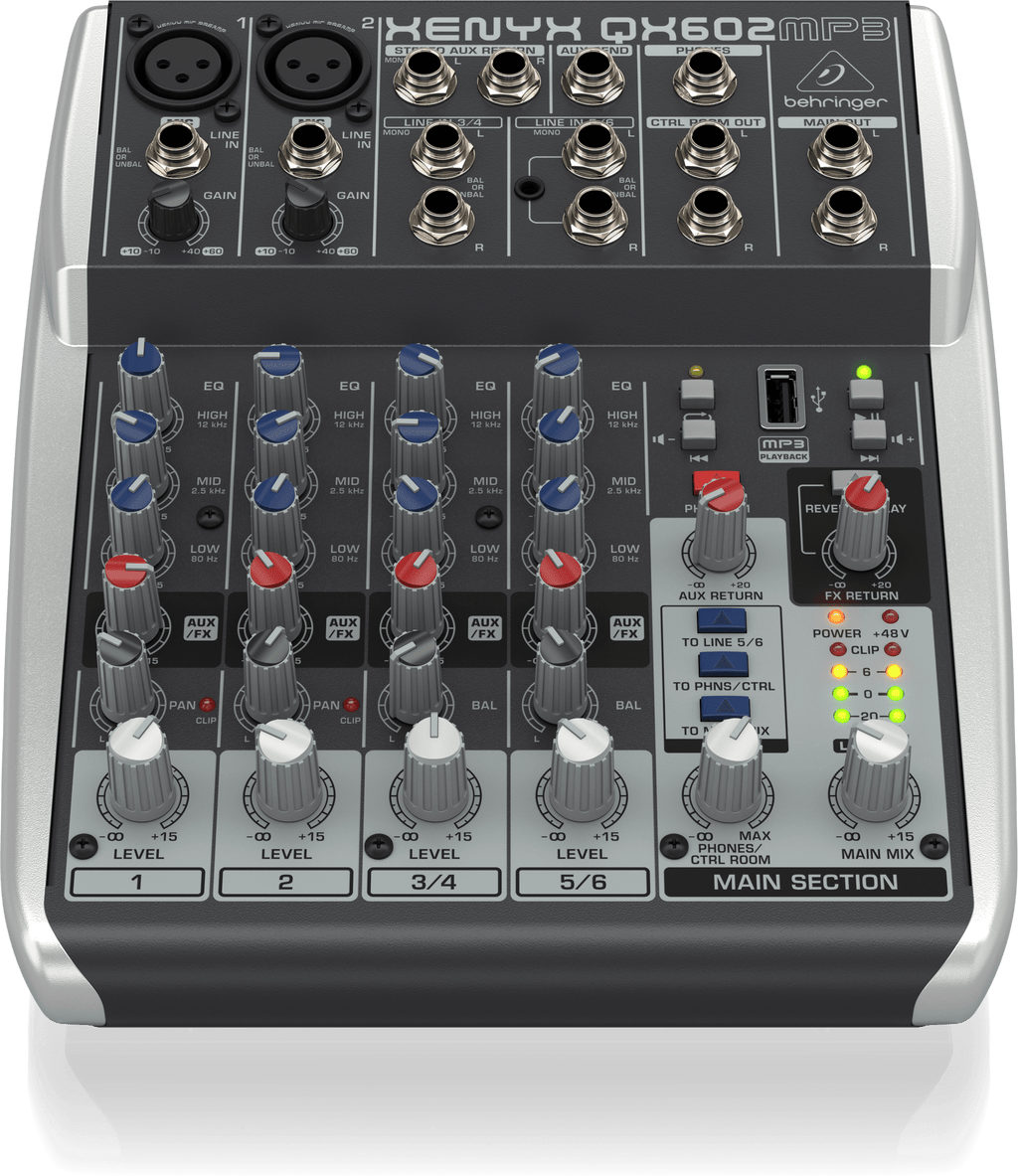 Behringer Xenyx QX602MP3