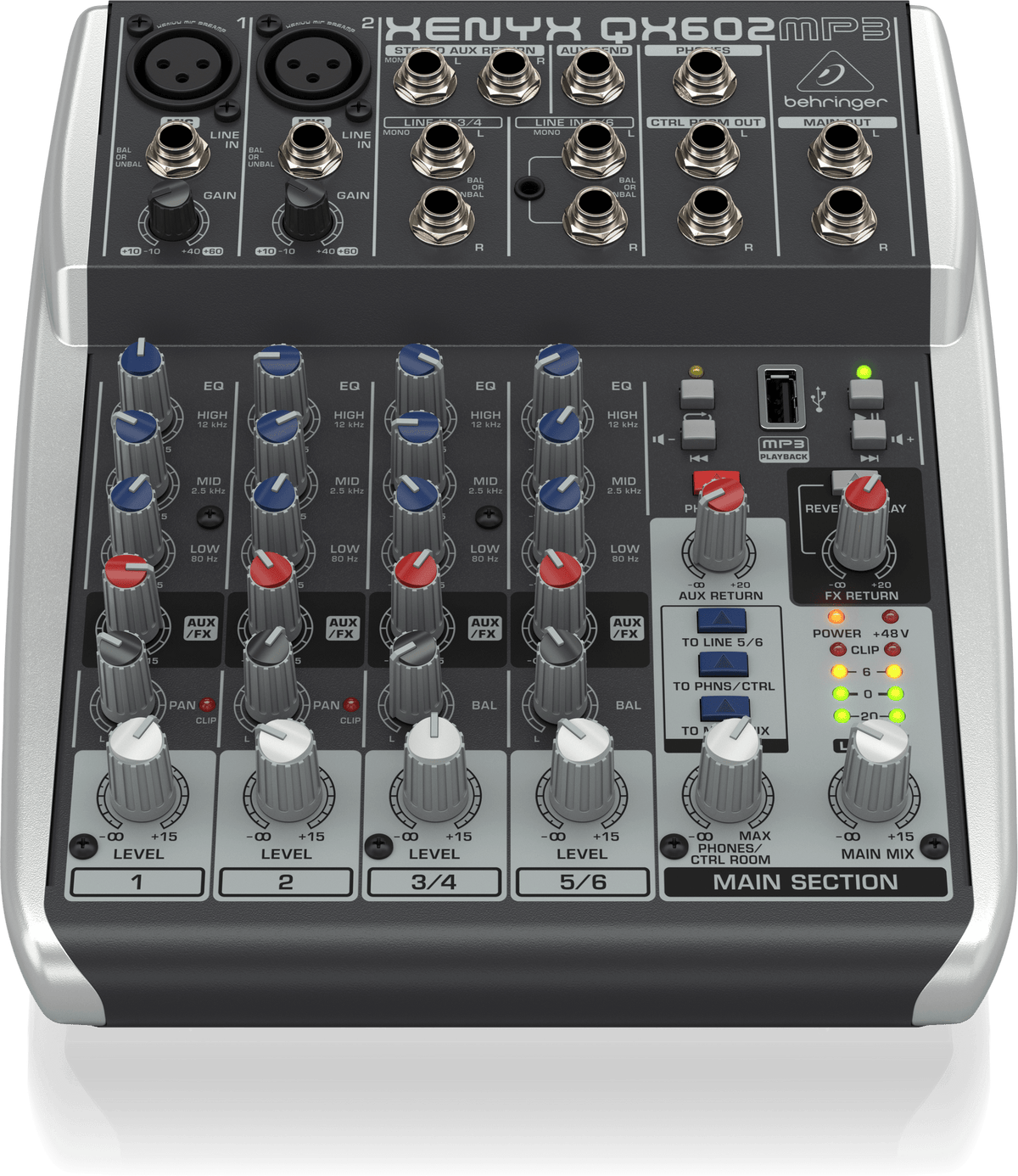 Behringer Xenyx QX602MP3