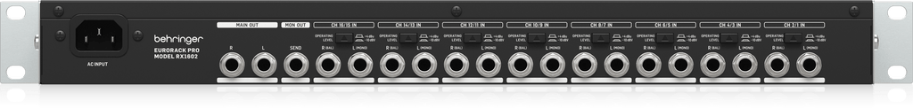 Behringer RX1602 V2 Professional Multi-Purpose 16-Input Ultra-Low Noise Line Mixer
