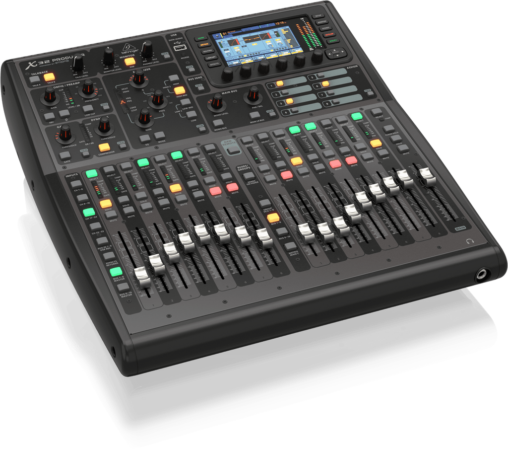 Behringer X32 Producer 40-Input, 25-Bus Rack-Mountable Digital Mixing Console with 16 Programmable Midas Preamps