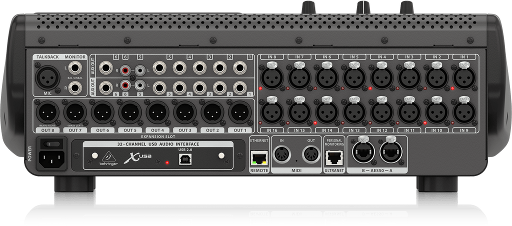 Behringer X32 Producer 40-Input, 25-Bus Rack-Mountable Digital Mixing Console with 16 Programmable Midas Preamps