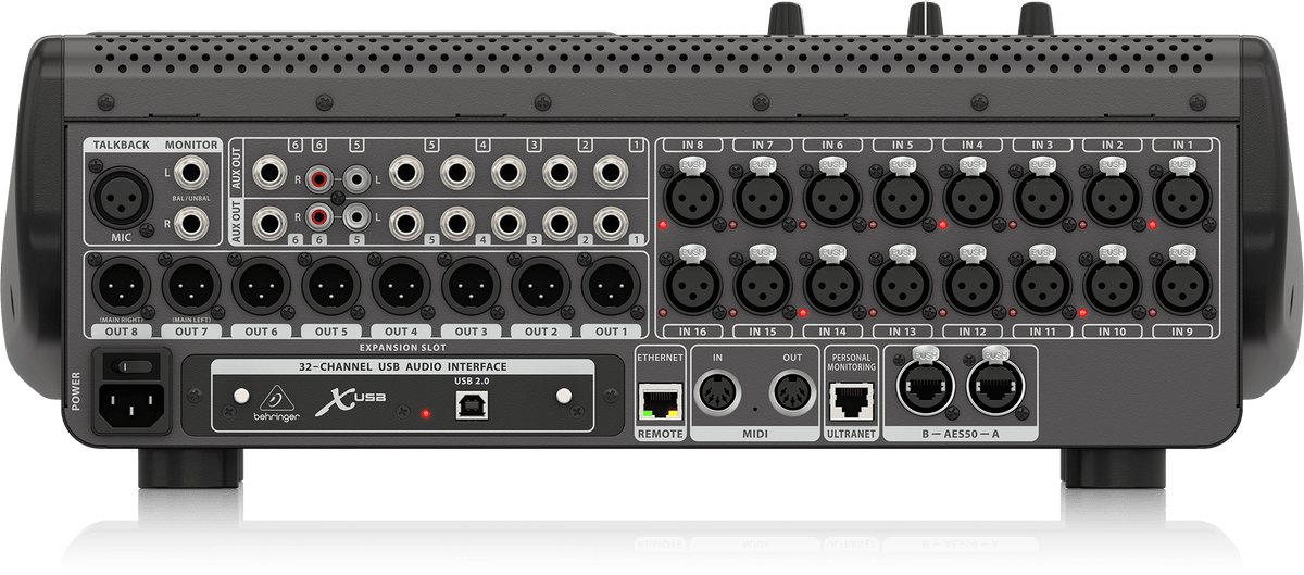 Behringer X32 Producer 40-Input, 25-Bus Rack-Mountable Digital Mixing Console with 16 Programmable Midas Preamps