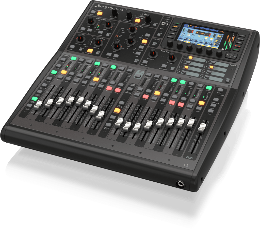 Behringer X32 Producer 40-Input, 25-Bus Rack-Mountable Digital Mixing Console with 16 Programmable Midas Preamps