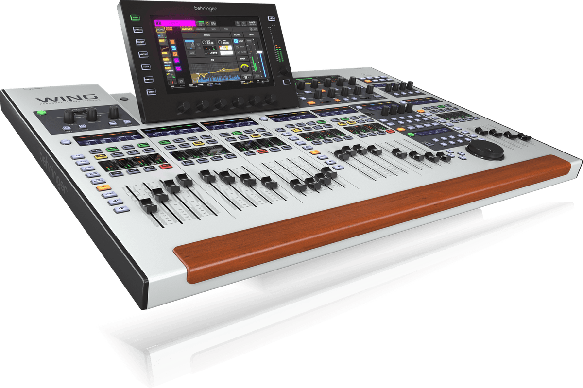 Behringer Wing 48-Channel, 28-Bus Full Stereo Digital Mixing Console with 24-Fader Control