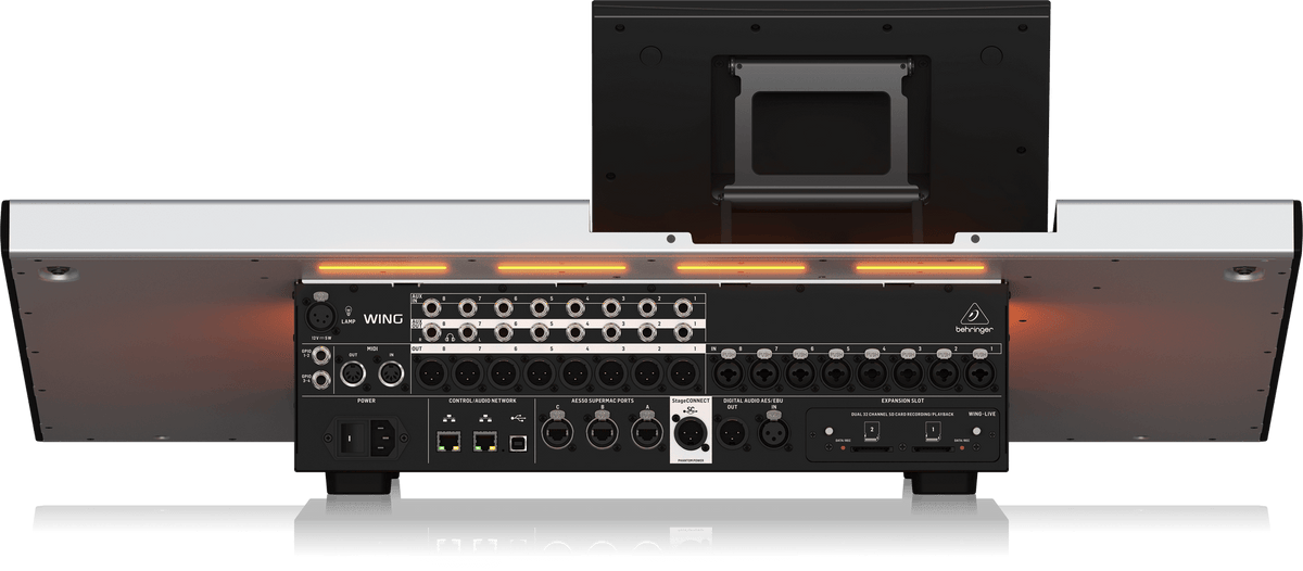 Behringer Wing 48-Channel, 28-Bus Full Stereo Digital Mixing Console with 24-Fader Control