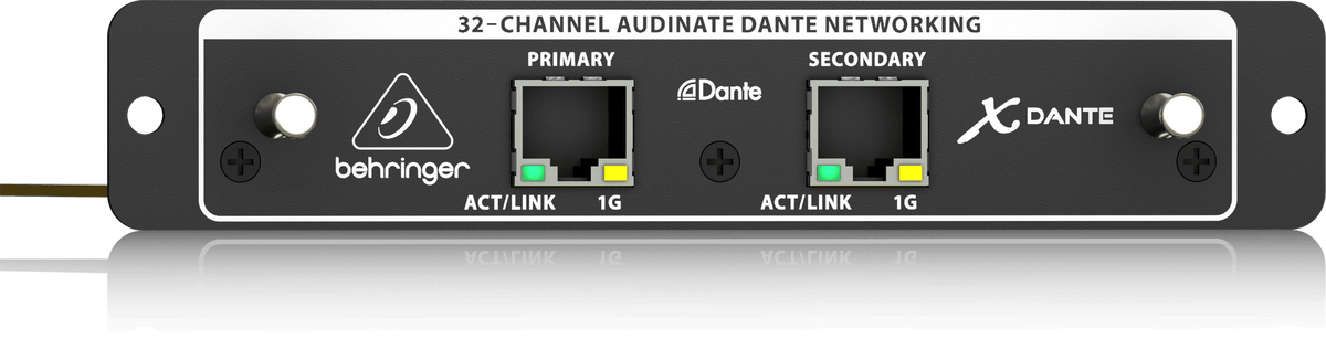 Behringer X-DANTE High-Performance 32-Channel Audinate Dante Expansion Card for X32