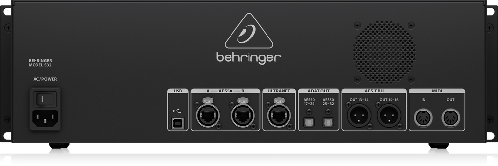 Behringer S32 I/O Box with 32 Remote-Controllable Midas Preamps