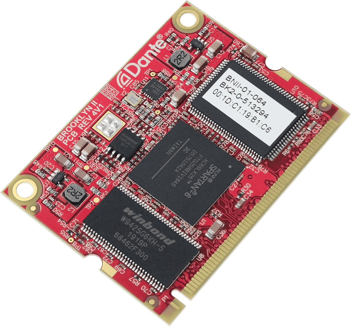 Behringer AoIP-DANTE AoIP Network Module Compatible with Audinate Brooklyn II for 64x64 Channels