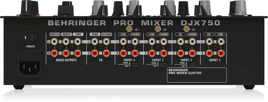Behringer DJX750 Professional 5-Channel DJ Mixer with Advanced Digital Effects and BPM Counter
