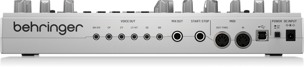 Behringer RD-6-SR Classic Analog Drum Machine with 8 Drum Sounds