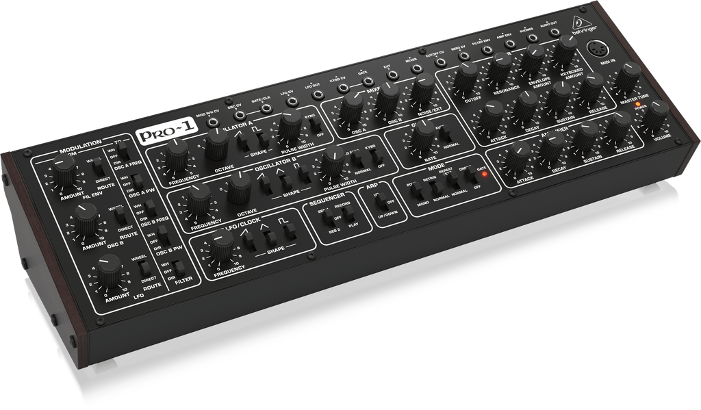 Behringer PRO-1 Analog Synthesizer with Dual VCOs