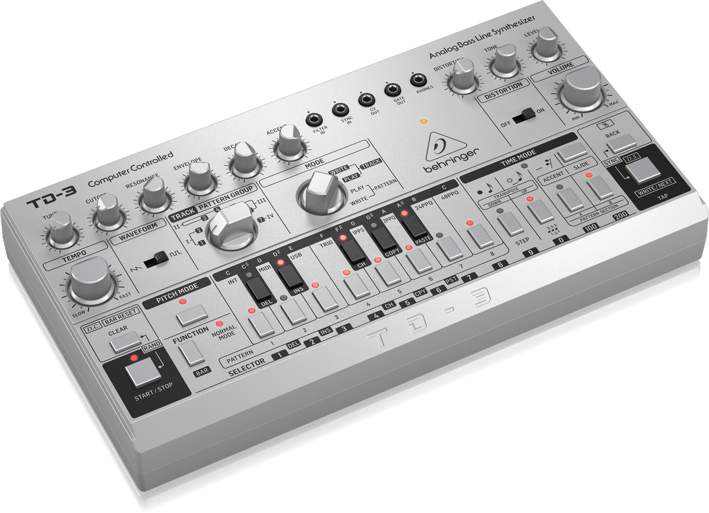Behringer TD-3-SR Analog Bass Line Synthesizer with VCO