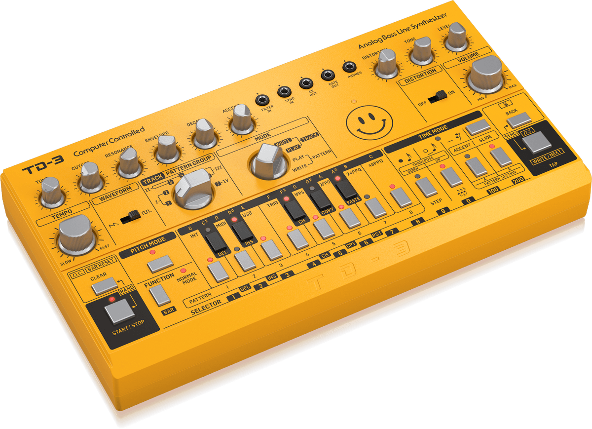Behringer TD-3-LM Analog Bass Line Synthesizer with VCO