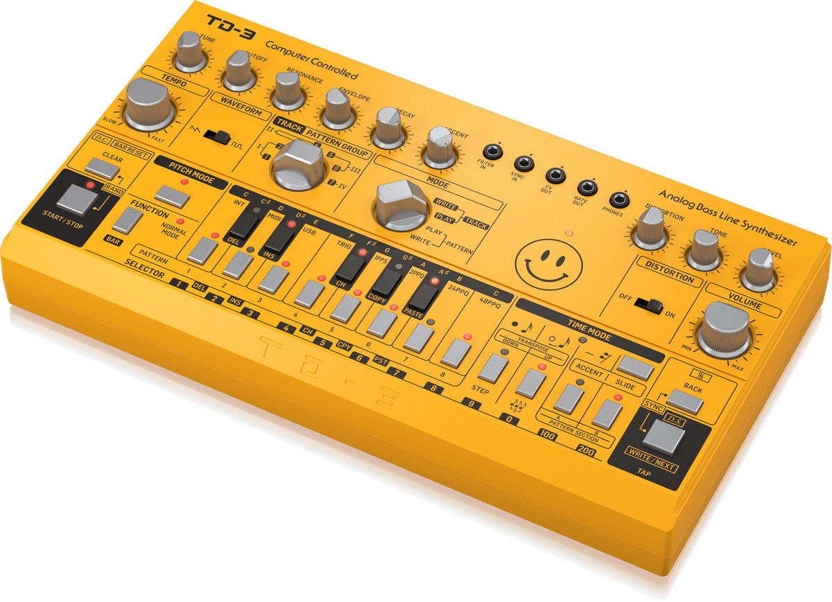 Behringer TD-3-LM Analog Bass Line Synthesizer with VCO