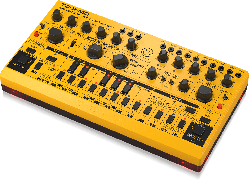 Behringer TD-3-MO-AM “Modded Out” Analog Bass Line Synthesizer with VCO