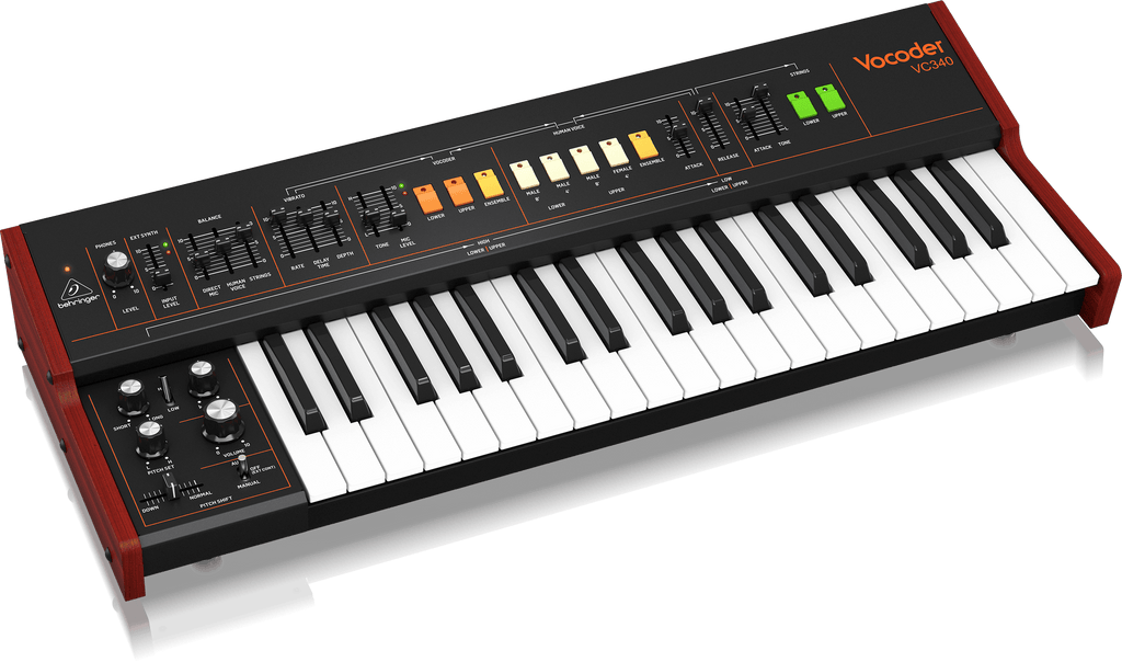 Behringer VOCODER VC340 Authentic Analog Vocoder for Human Voice and Strings Ensemble Sounds