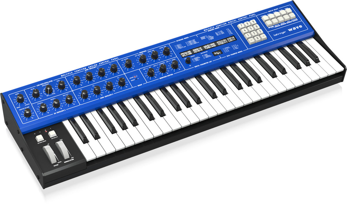 Behringer WAVE Legendary 8-Voice Multi-Timbral Hybrid Synthesizer with Wavetable Generators