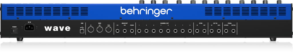 Behringer WAVE Legendary 8-Voice Multi-Timbral Hybrid Synthesizer with Wavetable Generators