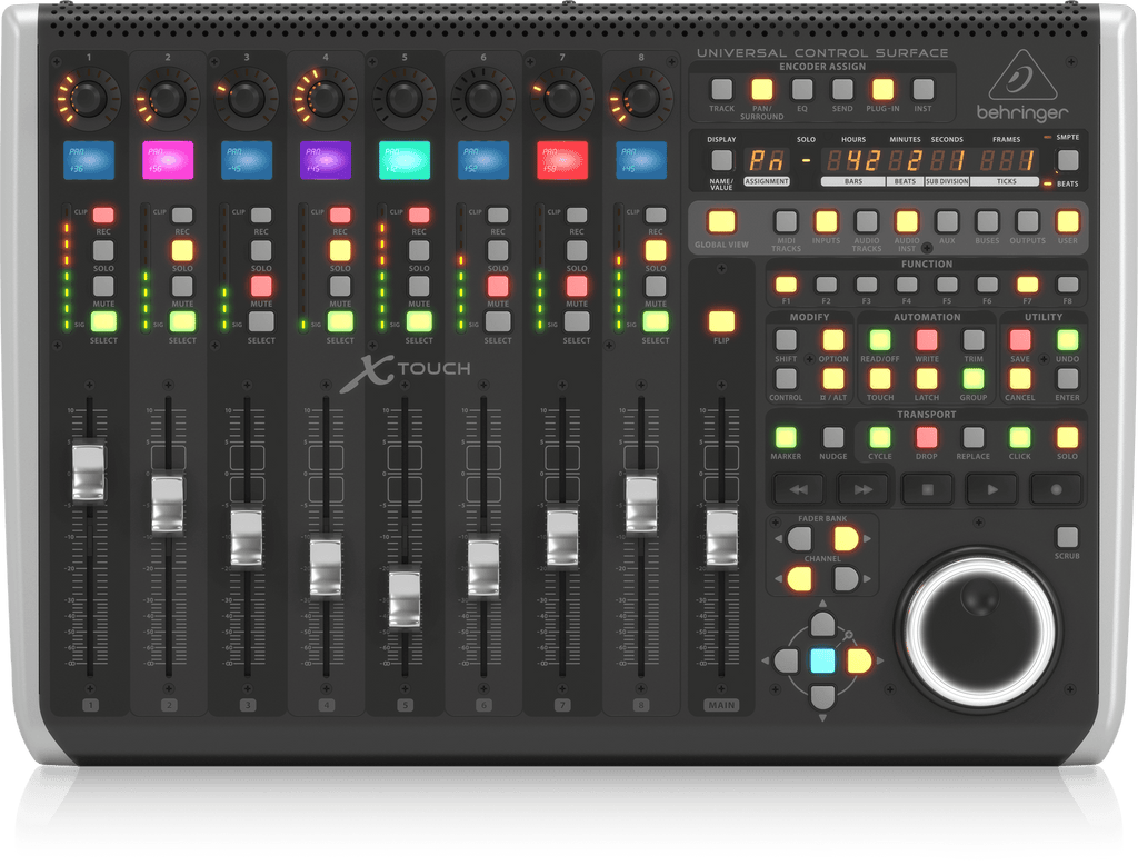 Behringer X-TOUCH Universal Control Surface with 9 Touch-Sensitive Motor Faders