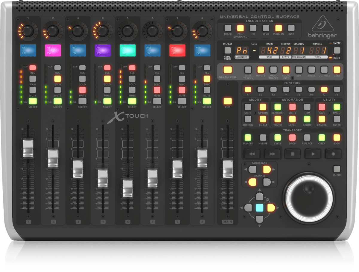 Behringer X-TOUCH Universal Control Surface with 9 Touch-Sensitive Motor Faders