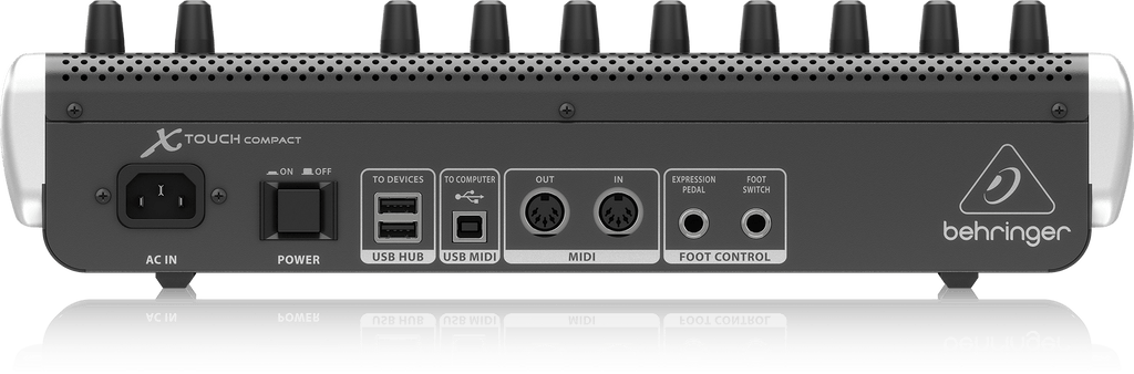 Behringer X-TOUCH COMPACT Universal USB/MIDI Controller with 9 Touch-Sensitive Motor Faders