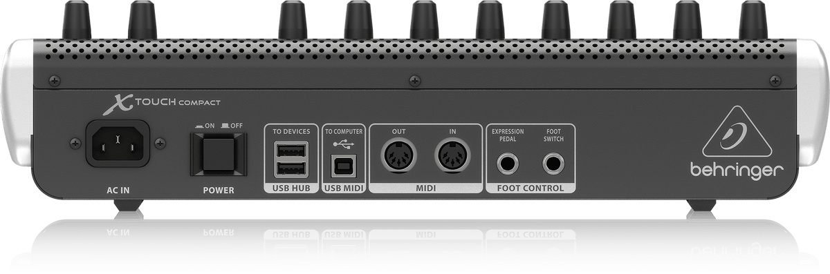 Behringer X-TOUCH COMPACT Universal USB/MIDI Controller with 9 Touch-Sensitive Motor Faders