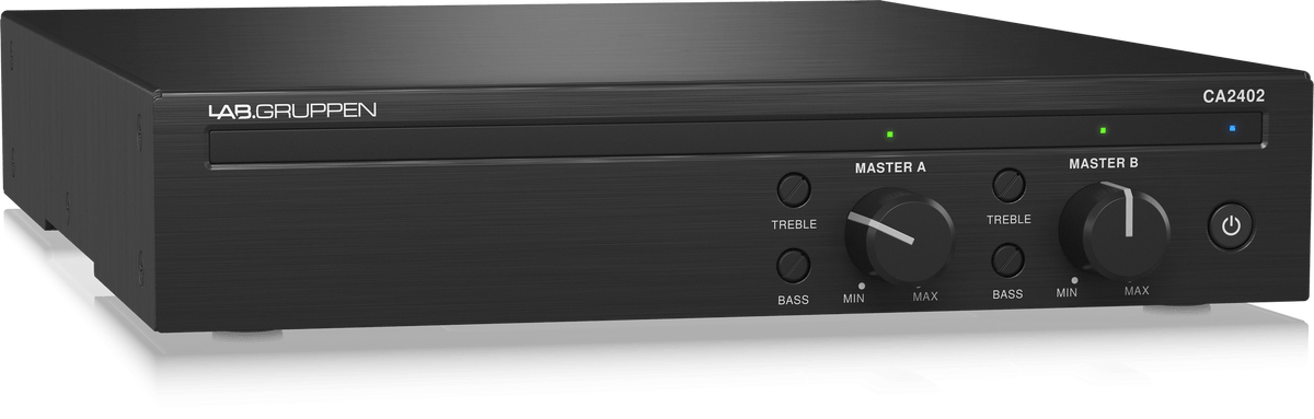 Lab Gruppen CA2402 2 x 240 Watt Commercial Amplifier with Energy Star Certification