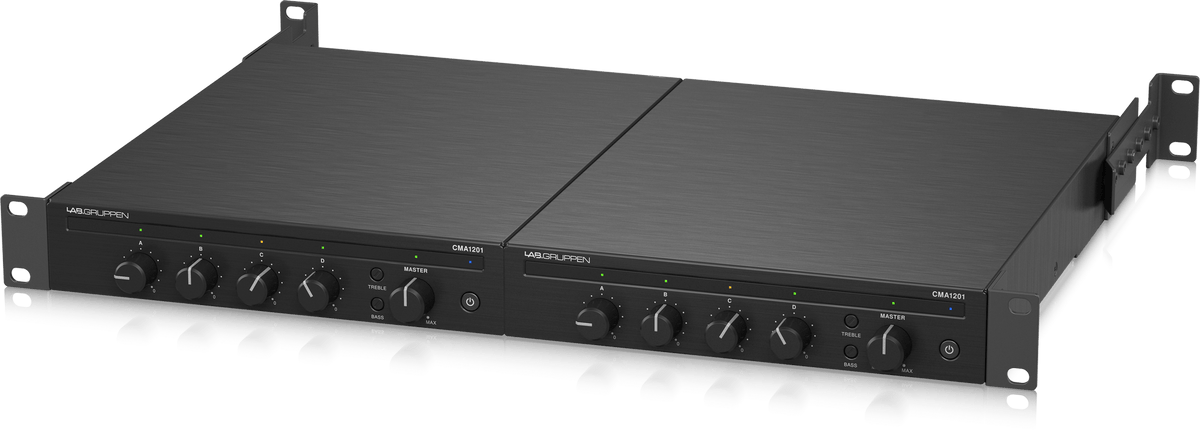 Lab Gruppen CMA1201 120 Watt Commercial Mixer Amplifier with 4 Inputs