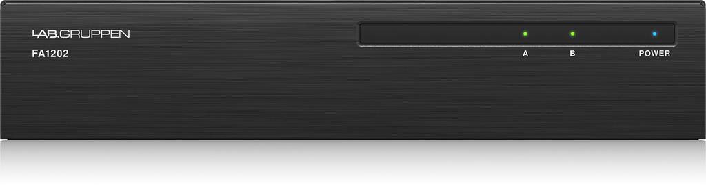 Lab Gruppen FA1202 2 x 120 Watt Commercial Amplifier with Direct Drive Technology and Energy Star Certification
