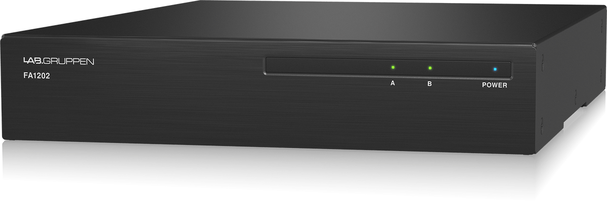 Lab Gruppen FA1202 2 x 120 Watt Commercial Amplifier with Direct Drive Technology and Energy Star Certification