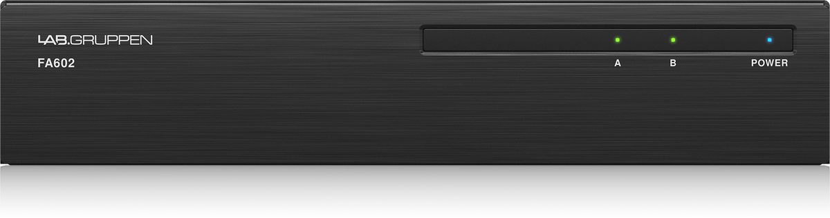 Lab Gruppen FA602 2 x 60 Watt Commercial Amplifier with Direct Drive Technology and Energy Star Certification