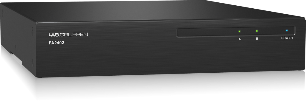 Lab Gruppen FA2402 2 x 240 Watt Commercial Amplifier with Direct Drive Technology and Energy Star Certification
