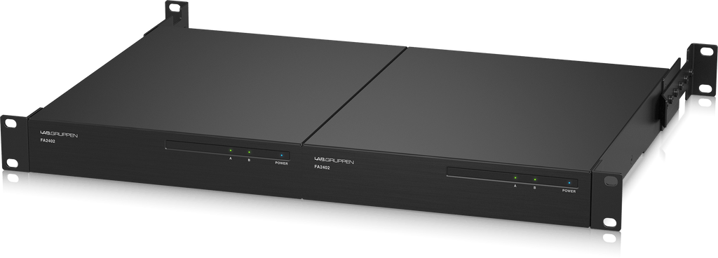 Lab Gruppen FA2402 2 x 240 Watt Commercial Amplifier with Direct Drive Technology and Energy Star Certification