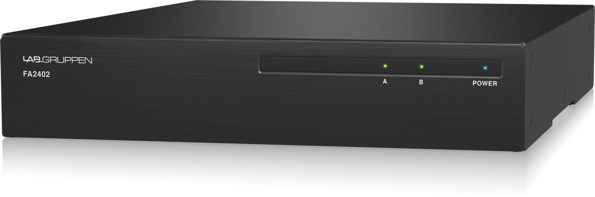 Lab Gruppen FA2402 2 x 240 Watt Commercial Amplifier with Direct Drive Technology and Energy Star Certification