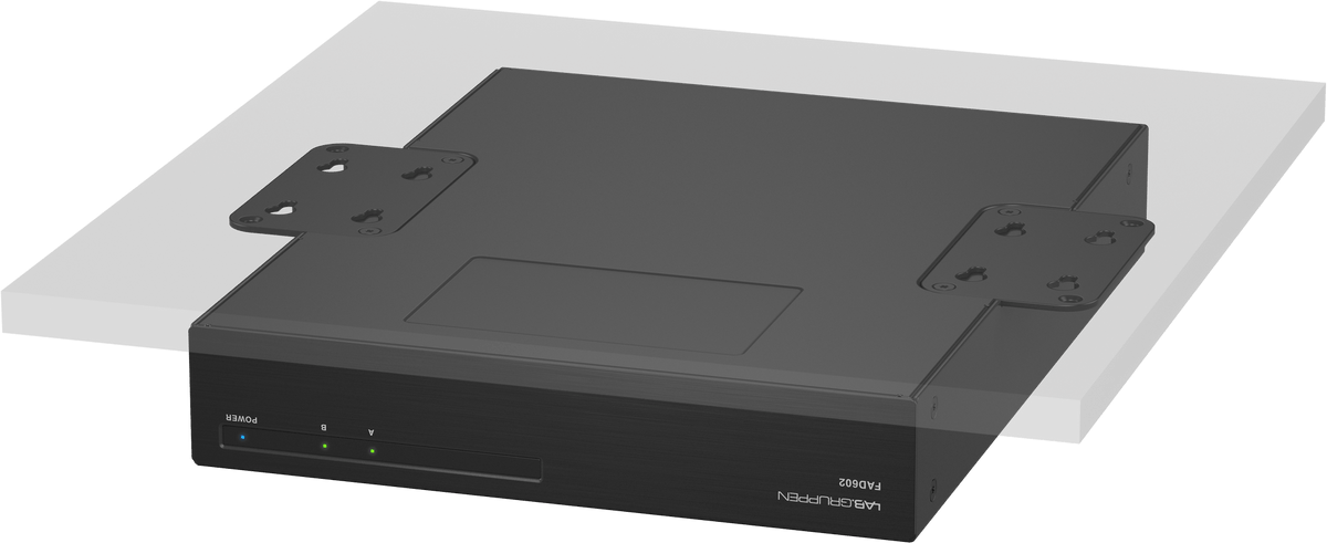 Lab Gruppen FAD602 2 x 60 Watt Commercial Amplifier with Direct Drive Technology, Dante Networking and Energy Star Certification
