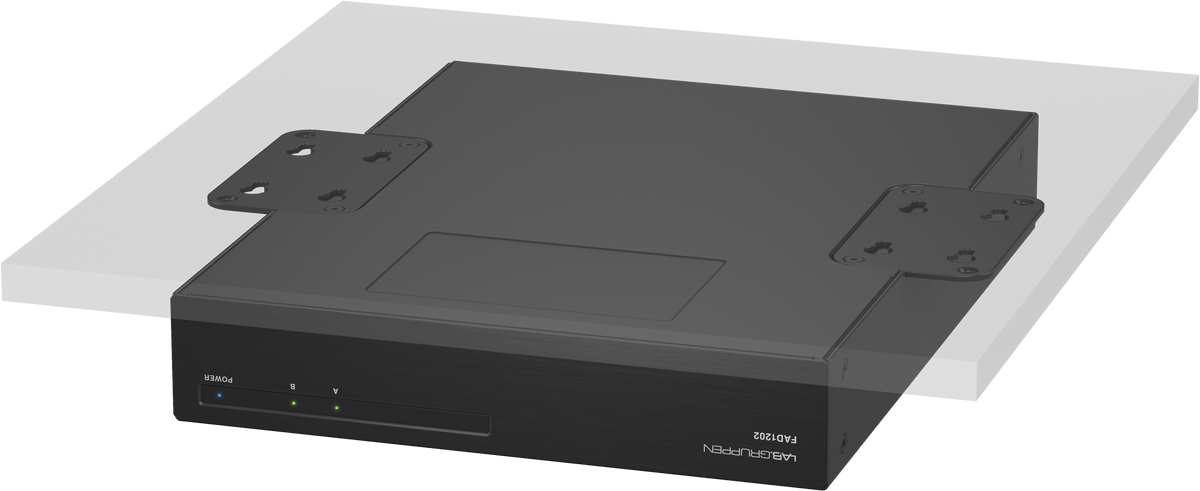 Lab Gruppen FAD1202 2 x 120 Watt Commercial Amplifier with Direct Drive Technology, Dante Networking and Energy Star Certification