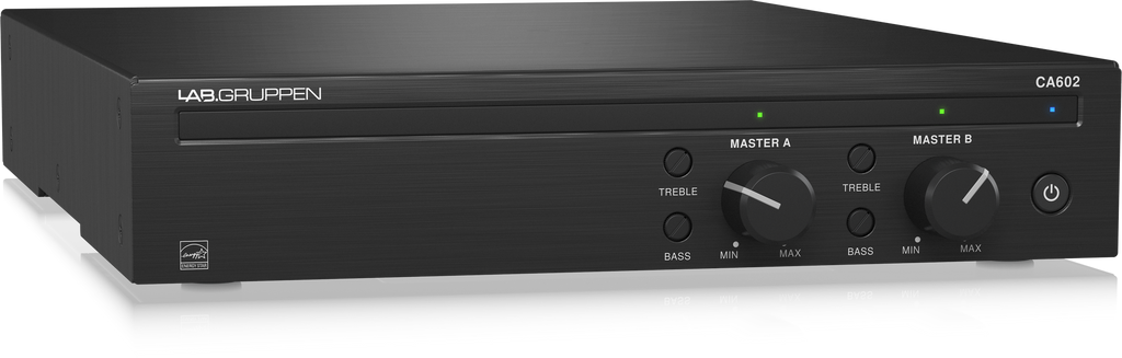 Lab Gruppen CA602 2 x 60 Watt Commercial Amplifier with Energy Star Certification