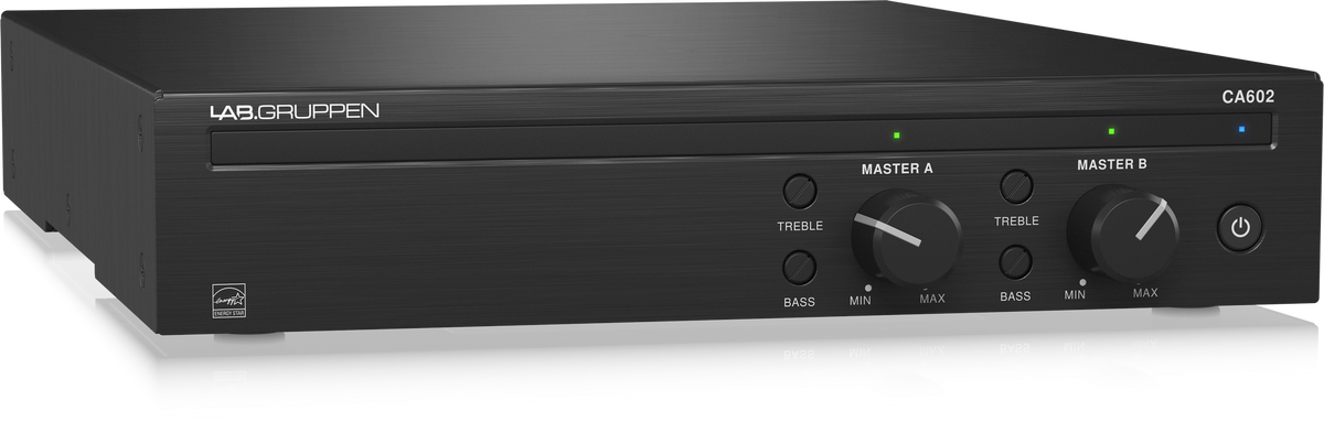 Lab Gruppen CA602 2 x 60 Watt Commercial Amplifier with Energy Star Certification