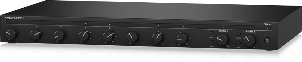 Lab Gruppen CMA602 2 x 60 Watt Commercial Mixer Amplifier with 8 Inputs