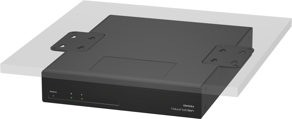 Lab Gruppen FAD2402 2 x 240 Watt Commercial Amplifier with Direct Drive Technology, Dante Networking and Energy Star Certification