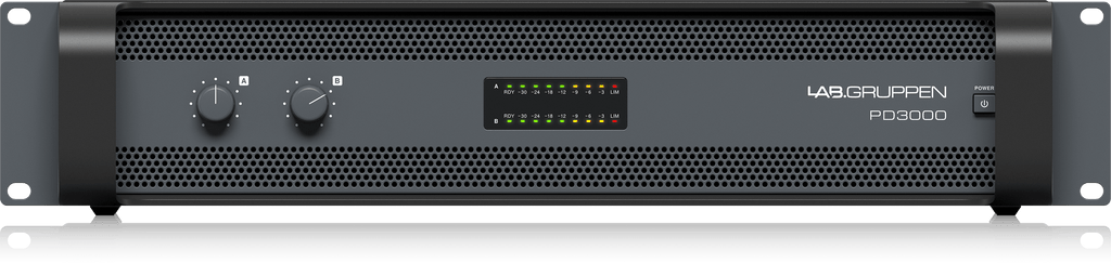 Lab Gruppen PD3000 3000 Watt Two Channel Amplifier with SM-GO Power Management