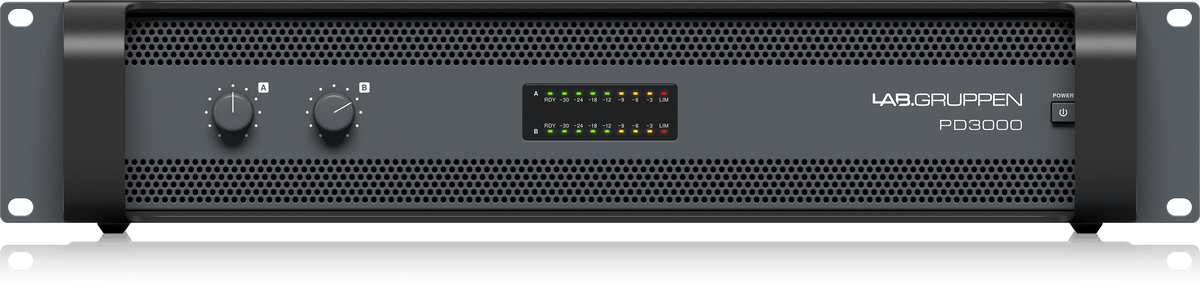 Lab Gruppen PD3000 3000 Watt Two Channel Amplifier with SM-GO Power Management